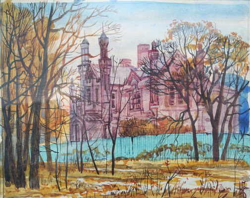 Черноусов Григорий. Ленинградский пейзаж 